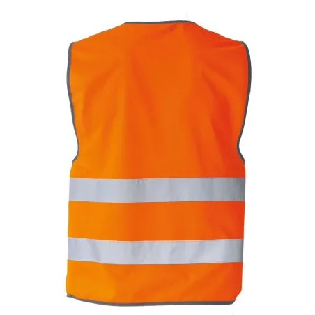 Gilet ad Alta Visibilità con Bande Rifrangenti | Codice KXVW
