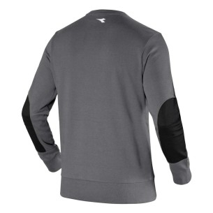 Felpa da Lavoro Diadora Crew | Steel Grey | Codice 178756-75070 2