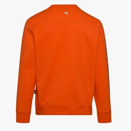Felpa da Lavoro Diadora Sweatshirt Falcon Arancione | Codice 171661-40052