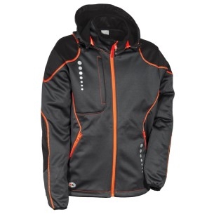 Giacca da Lavoro in Softshell Cofra Jacuzia | Grigia | Codice V387-0-04