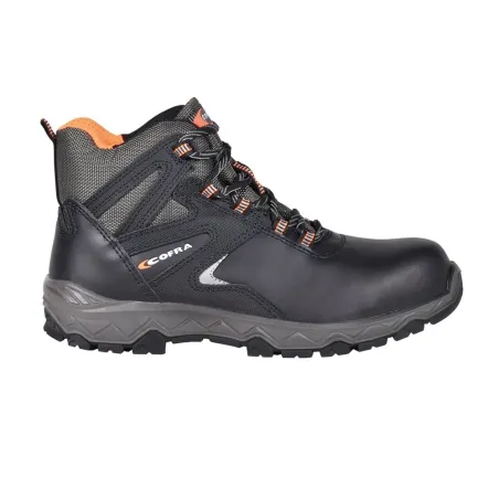 Cofra Brenta Scarpe Antinfortunistiche Uomo – Nero – Taglia 40 EU – Punta In Acciaio 200J
