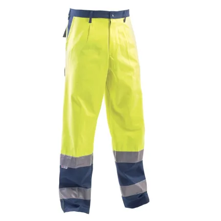 Pantalone Alta Visibilità Bicolore 100% Cotone | Codice AVB02110