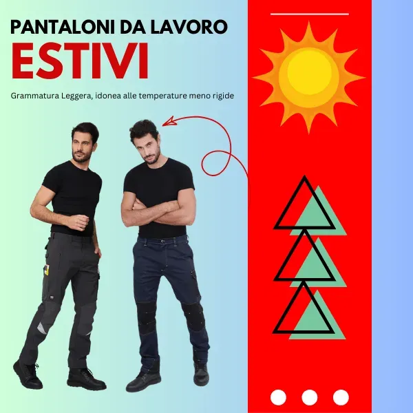 Pantaloni da Lavoro Estivi