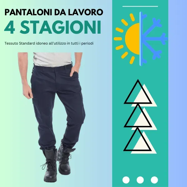 Pantaloni da Lavoro per tutte le Stagioni
